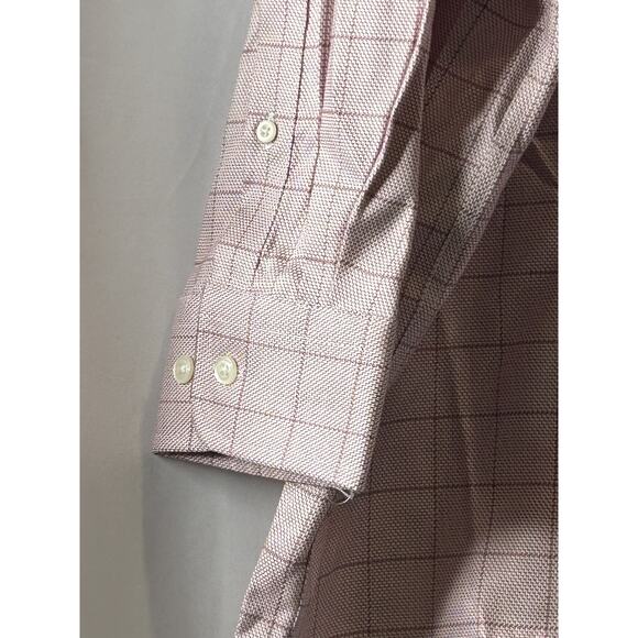 Pronto Uomo Blue Dress Shirt Size 19 / 36-37 Tall Button Up Long Sleeve NWT - Picture 7 of 8